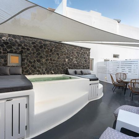 Sun Naam Home Santorini With Heated Jacuzzi คาร์เทราดอส ภายนอก รูปภาพ