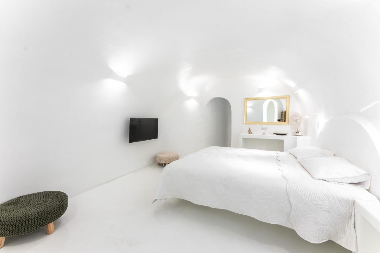 Sun Naam Home Santorini With Heated Jacuzzi คาร์เทราดอส ภายนอก รูปภาพ