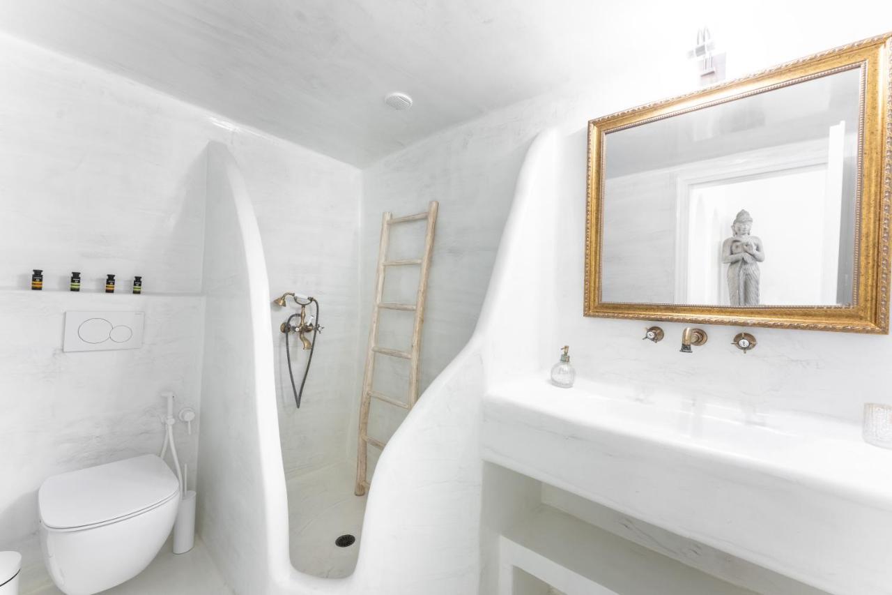Sun Naam Home Santorini With Heated Jacuzzi คาร์เทราดอส ภายนอก รูปภาพ