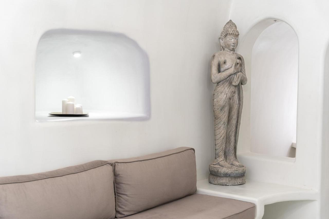 Sun Naam Home Santorini With Heated Jacuzzi คาร์เทราดอส ภายนอก รูปภาพ