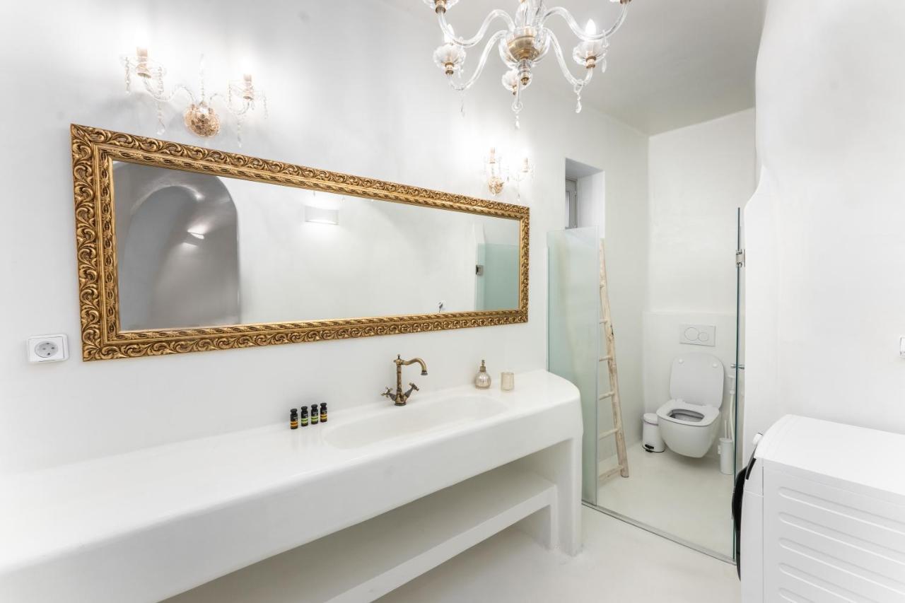 Sun Naam Home Santorini With Heated Jacuzzi คาร์เทราดอส ภายนอก รูปภาพ